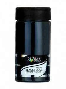 Nero. Colorante Naturale. Carbone Vegetale Attivo. Natural Black. 75 gr.