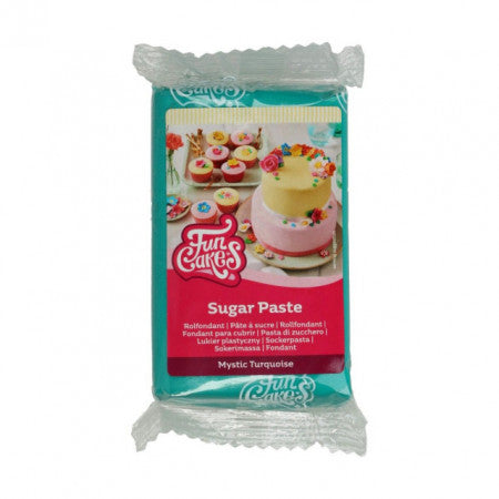Tiffany.Pasta di zucchero FunCakes. 250 gr. tiffany. Senza Glutine e Kosher