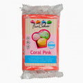 Rosa corallo. Pasta di zucchero FunCakes. 250 gr. Senza Glutine e Kosher