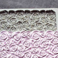 Grande Bordo Rose di 16 x 11. Stampo in silicone