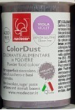 VIOLA. Colorante Lipo in polvere concentrato.Modecor