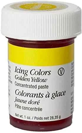 Oro. Gel Wilton. Nuova Produzione Gel Icing Color 28 gr