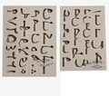 Alfabeto Arabo con Lettere e Numeri in silicone