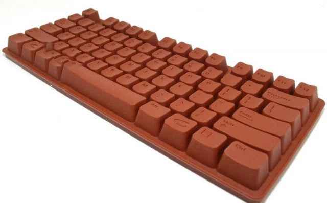 Grande Tastiera Computer 25 x 11 cm. Stampo in silicone
