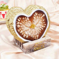 Stampo in silicone a forma di Cuore. Set di 4 stampi per resina