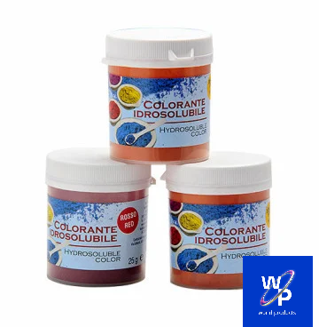Tante tonalità di Coloranti in polvere Idro solubili concentrati 25 gr. Solchim