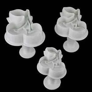 Ciliege. Set 3 Stampi di varie dimensioni