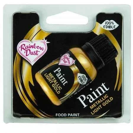 Oro Brillante Metallizzato. Vernice Colorante in gel per Pittura. Rainbow Dust