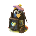 UOVO DI PASQUA PINGUINO “ L' ARTISTA ”
