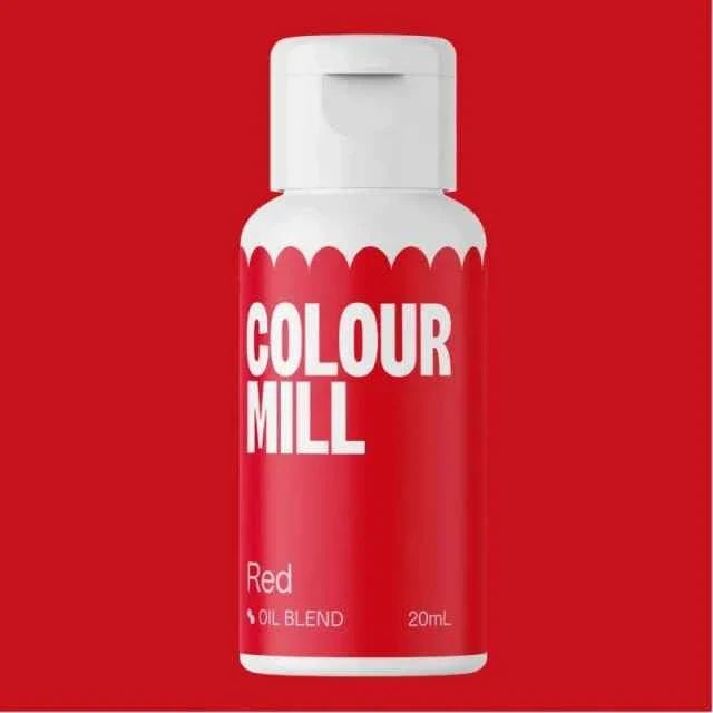 Rosso. Colour Mill Red. Colorante alimentare a base olio di 20 ml