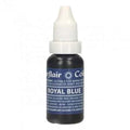Blu Reale. Vernice a Gocce. Per Panna Creme Burro e Pasta di Zucchero. 14 ml. Sugarflair