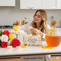 Miele. Sapone Bianco biologico naturale. Melt and Pour - WORLD PRODUCTS SHOP