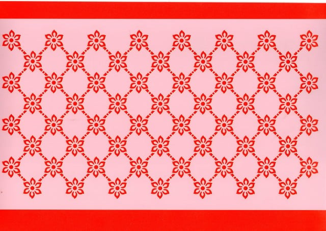 Stencil per realizzare bellissimi disegni. Bordo 4.