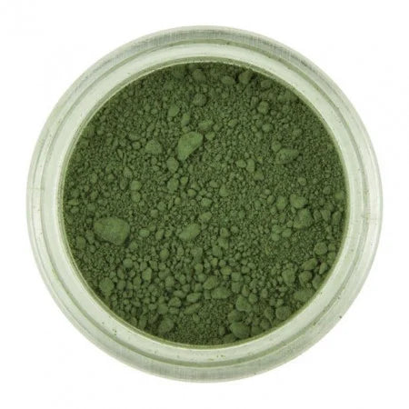 Verde Muschio. Colorante in polvere concentrato. Moss Green. Rainbow Dust
