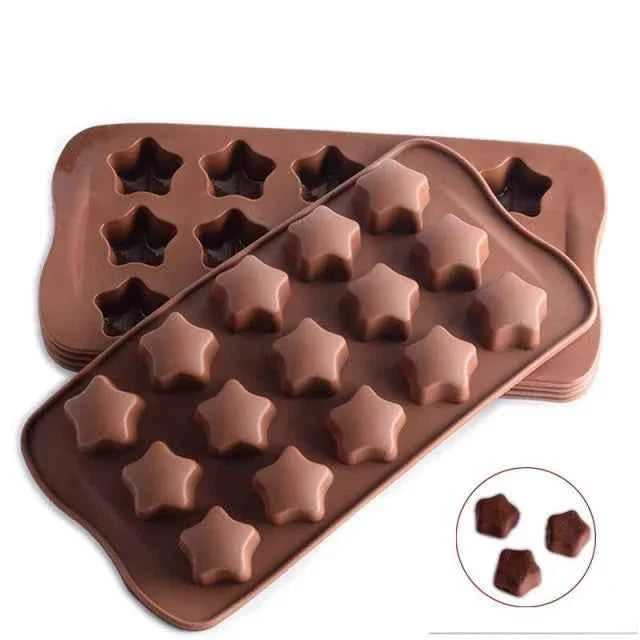 15 Stelline. Stampo in silicone