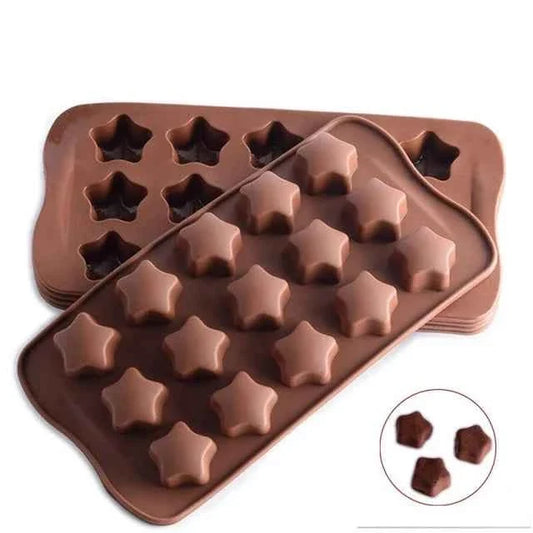15 Stelline. Stampo in silicone