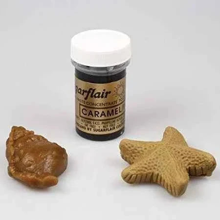 Avorio Caramello. Linea Pastello. Colorante in Gel concentrato. Ivory Caramel. Sugarflair