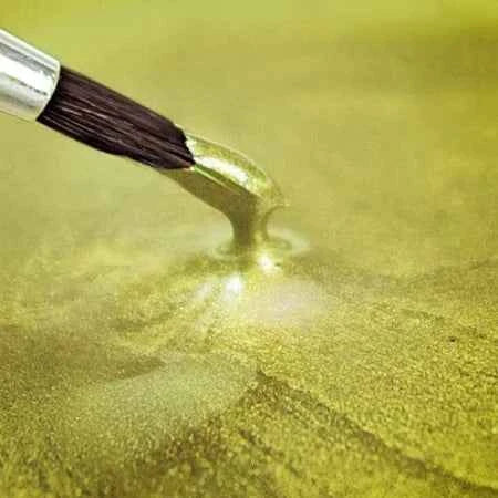 Giallo Metallizzato. Colorante in gel. Rainbow Dust