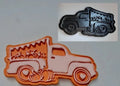 Stampo Camioncino con Zucca. Cutter Taglia Biscotti Halloween di 10 x 5.5 cm