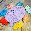 Fantastico Stampo in silicone di 4 Fiori.Originale Karen Davies.