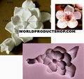 Spettacolare Fiore di Ciliegio Blossom con Bocciolo. Grande stampo in silcone