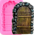 Porta o Portone in Pietra e Legno. Grande Stampo in silicone