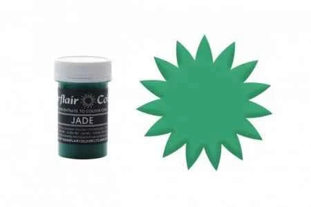 Verde Giada. Linea Pastello. Colorante in Gel concentrato. Jade. Sugarflair