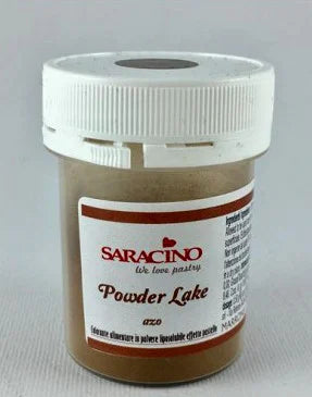 Marrone. Colorante alimentare Lipo in polvere 5 gr. Saracino