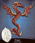 Grande Drago Alato. Dinosauro. Spettacolare stampo in silicone