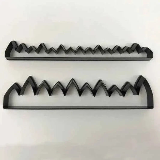 Capelli e Piume. Set di 2 Stampi