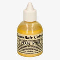 AVORIO PERLATO  60 ml. Colorante liquido anche per Aerografo. Sugarflair