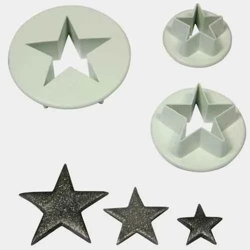 Stella. 3 Stampi tagliapasta. PME