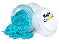 Blu con effetti Metallici molto Luminosi e Scintillanti. Colorante Lipo in polvere. Sparkle Lustre Magic Colour