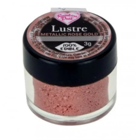 Oro Rosa Metallizzato. Colorante in Polvere. Rainbow Dust