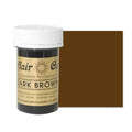 Marrone Scuro. Linea Spectral. Colorante in Gel concentrato. Dark Brown. Sugarflair