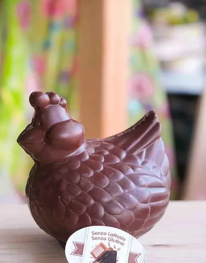 Chioccia di Cioccolato.   Senza Glutine-Senza Lattosio-Vegan