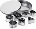 Set B di 24 Stampi Geometrici in metallo