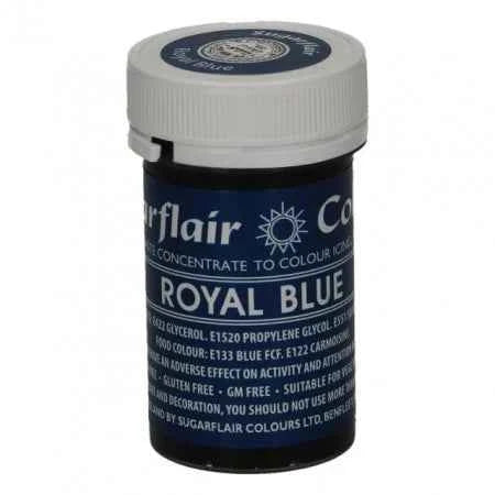 Blu Royal. Linea Pastello. Colorante in Gel concentrato. Sugarflair