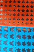 Chablon da forno in silicone a forma di Farfalla Foglia e Fiore.