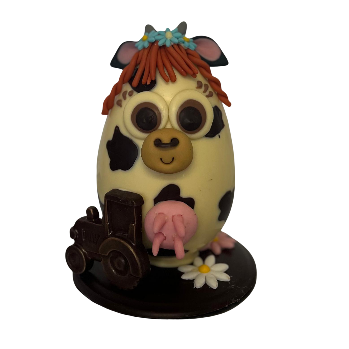 UOVO DI PASQUA PINGUINO “ MUCCA "