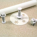 2 Fiocchi a pois . Stampo Fiocco in silicone