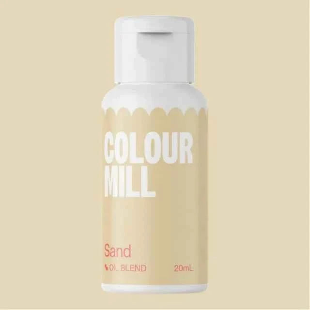 Sabbia. Sand Colour Mill. Colorante alimentare a base olio di 20 ml