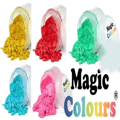 Rosa con effetti Metallici molto Luminosi e Scintillanti. Colorante Lipo in polvere. Sparkle Lustre Magic Colour