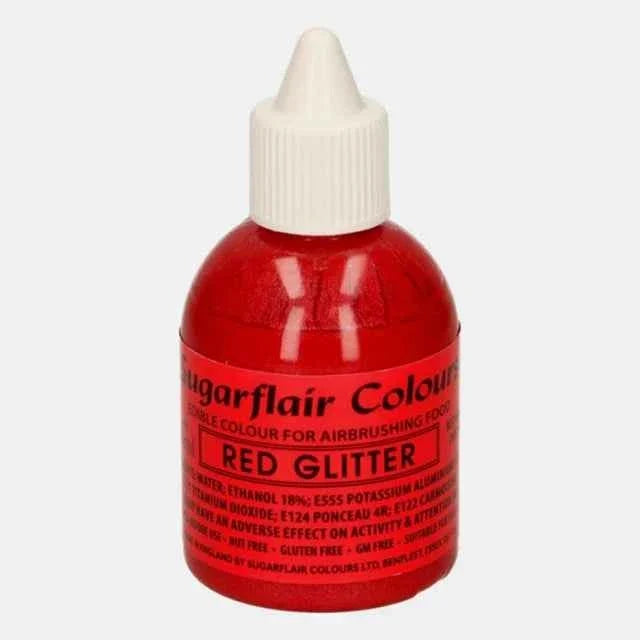 Rosso Fluo 60 ml. Colorante liquido anche per Aerografo. Sugarflair