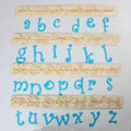 Alfabeto Lettere e Numeri. Stampo in silicone