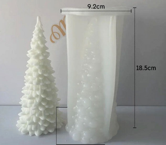 Grande Albero di Natale alto 18.5 cm. Stampo in silicone anche per Candele - WORLD PRODUCTS SHOP