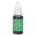 Verde Agrifoglio.. Vernice a Gocce. Per Panna Creme Burro e Pasta di Zucchero. 14 ml. Sugarflair