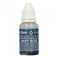 Blu Navy. Vernice a Gocce. Per Panna Creme Burro e Pasta di Zucchero. 14 ml. Sugarflair