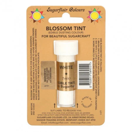 Bianco. Colorante concentrato in polvere. White. Sugarflair