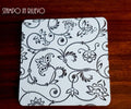 Decorazioni Floreali. Stampo in Rilievo di 10 x 10 cm F-P5